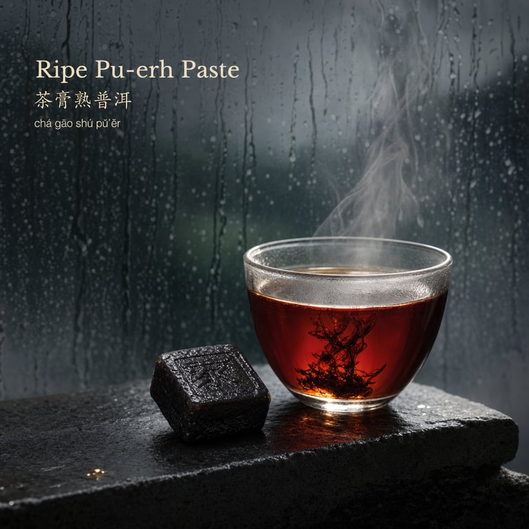 Pasta de Pu-erh madur