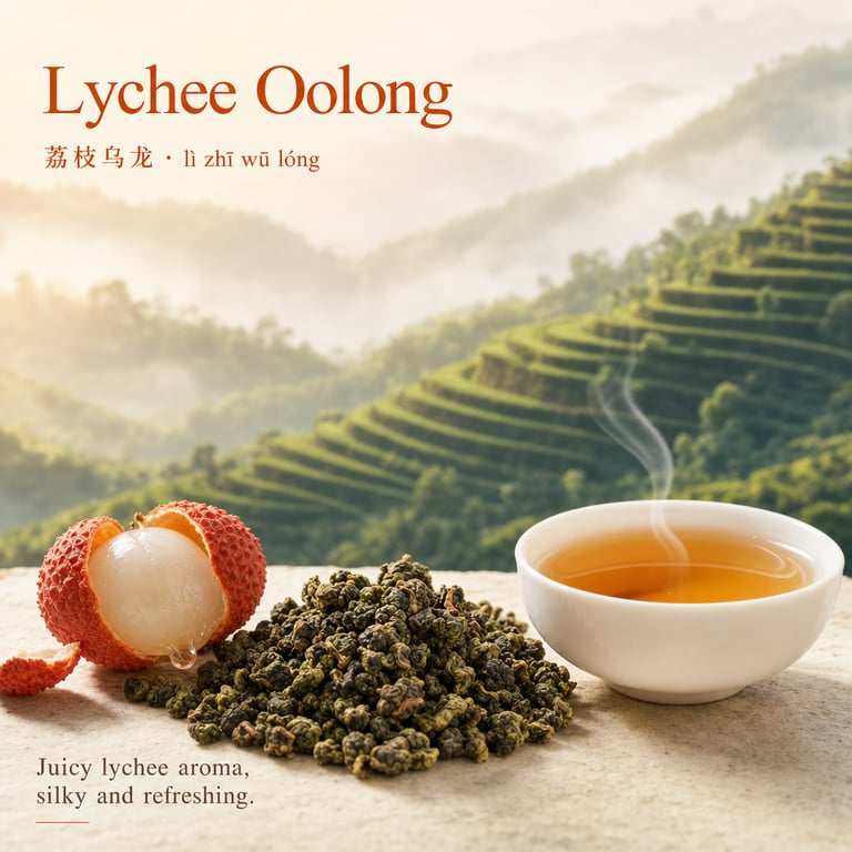 Oolong de litxi