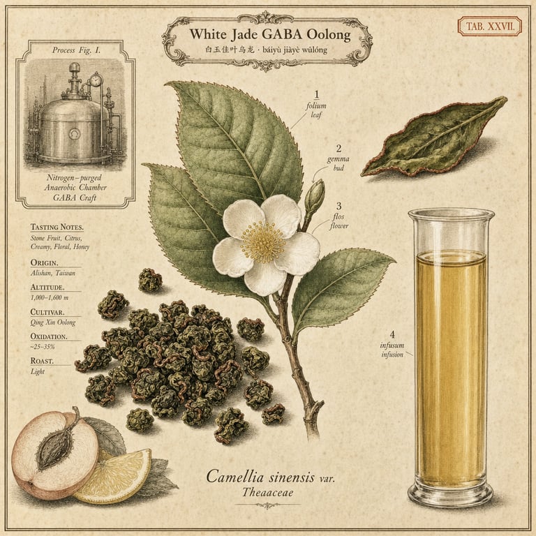 Bílý Jade GABA Oolong