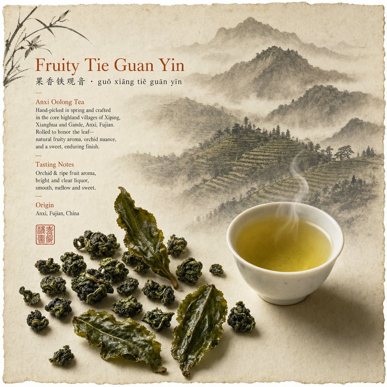 Ovocná Tie Guan Yin