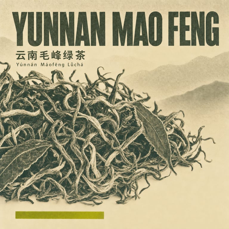 Yunnan Mao Feng Grænt Te